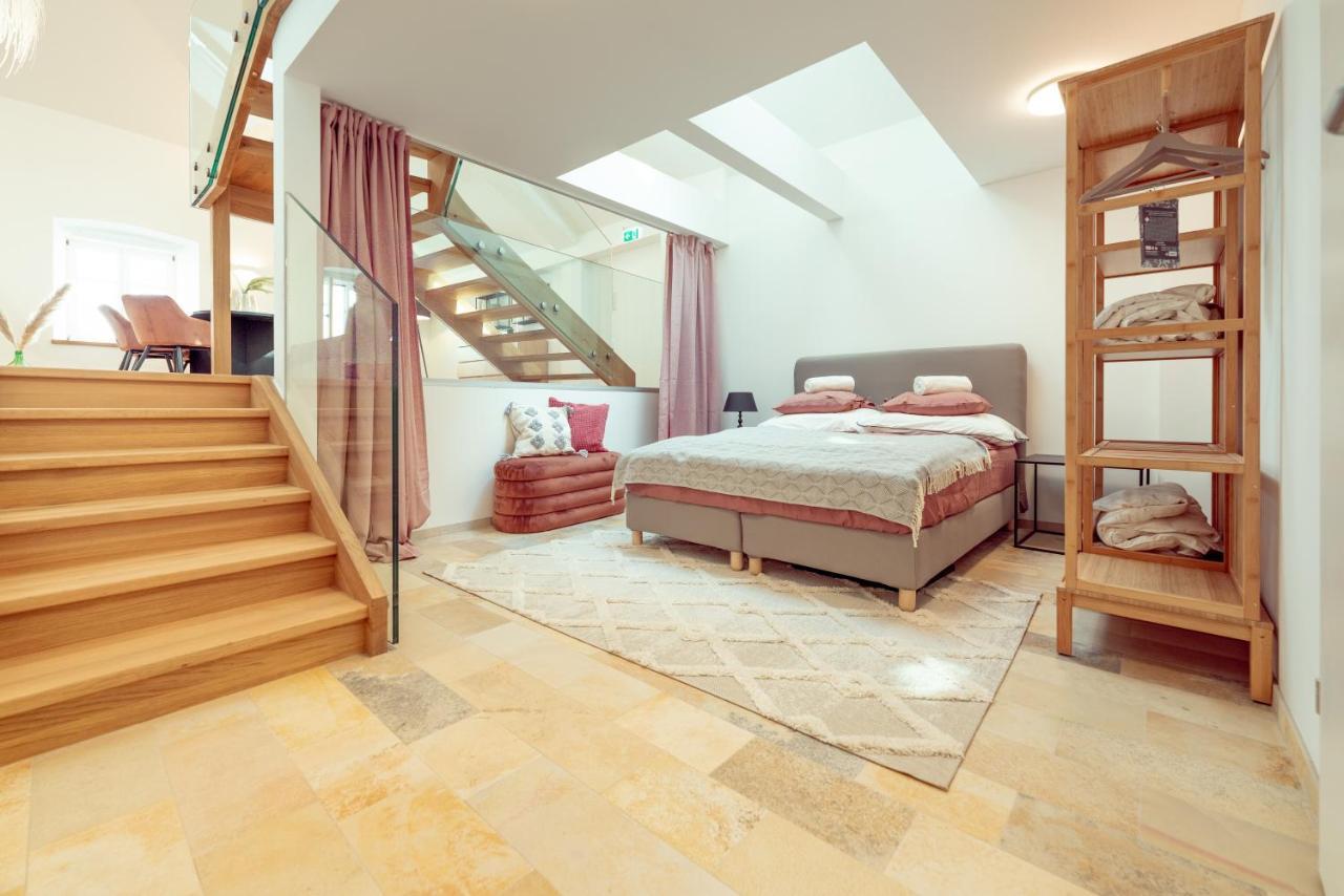 شقة Penthouse Maxfux Direkt In Der Fussgaengerzone 130M2 كريمس ان دير دوناو المظهر الخارجي الصورة